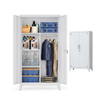 Kapp SONGMICS OMC018GJ01, 2 ust, 5 riiulit, 80 &times; 165 &times; 40 cm