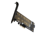 PCI-Express x4 adapter AXAGON PCEM2-D, kuni 2 M.2 ketast