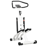 Astmelaud Sportnow 80x61x134cm., valge/must