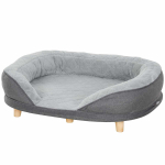 Koera pesa PawHut 90x78x25cm, halli/heledat pruuni v&auml;rvi