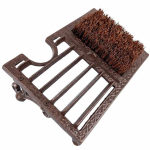 Jalatsimatt Relaxdays 10052579_93, Kaabitsa, harjaste ja riiuliga, 33 &times; 12 &times; 22 cm