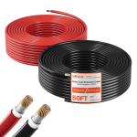 P&auml;ikesepaneeli pikenduskaabel VEVOR, 10 AWG (6 mm&sup2;)
