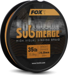 &Otilde;ngen&ouml;&ouml;r Fox Submerge oranž uppuv Braid, 300 m, 0,20 mm, 35 lb, 15,8 kg