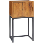 Riiulitahvel Homcom 40x30x76cm, pruun/must