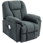 Massaažitool jalatoega Homcom 88x97x101cm, halli v&auml;rvi