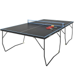 Lauatennise laud Sportnow 274x152,5x76cm, musta v&auml;rvi