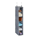 Komplektis 2 rippuvat kapi organiseerijat 92x15,5x30cm., hall