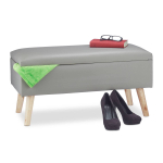 Esikupink Relaxdays 10025734_111, hoiuruumiga, Hall, 80 &times; 40 &times; 39,5 cm