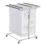 Joonistehoidik VEVOR WK150399, Mobiilne reguleeritav, 78 &times; 68 &times; 13 cm