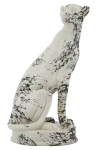 Leopardi dekoratiivskulptuur, 25 &times; 42 &times; 20 cm