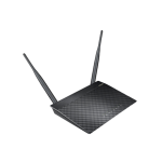 Ruuter Asus RT-N12E, 802.11n, 300 Mbit/s, 4 LAN-porti
