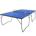 Lauatennise laud Sportnow 274x152,5x76cm, must/sinine v&auml;rv