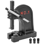 Manuaalne malmist press, 1 tonn, lauaplaat, maksimaalne k&otilde;rgus 15 cm