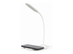 LED-laualamp Gembird TA-WPC10-LED-01-W, 10 W juhtmevaba laadimine
