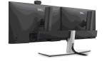 Monitorialus Dell Pro Dual Monitor Stand MDS26, kahele monitorile, must ja h&otilde;bedane