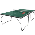 Lauatennise laud Sportnow 274x152,5x76 cm, musta/tumedalt rohelise v&auml;rvusega