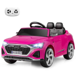 Laste elektriauto 98x49x43cm, roosa/must v&auml;rv