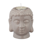 K&uuml;&uuml;nlaalus "Buddha" 9,5x8x8cm., helehall v&auml;rv
