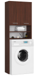Vannitoakapp FIN, 2 ust, 4 riiulit, pruuni, 64 &times; 180 &times; 30 cm