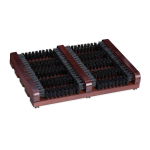 Jalatsipuhasti Relaxdays 10047757.0, 1 tk, 36 &times; 5,5 &times; 26 cm