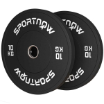 Kaalud kangile Sportnow 45x45x4cm, musta/valget v&auml;rvi