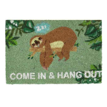 Uksematt "Come in & Hang Out" 60x40 cm.