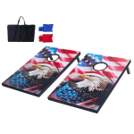 M&auml;ngulaud Corn Hole'ile, 3x2 jalga, MDF, oakottide ja karbiga