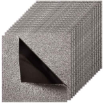 Vaibaplaadid VEVOR, 10 tk, Pruunid, 457,2 &times; 457,2 &times; 12 mm
