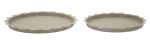 &Uuml;mmarguste kandikute komplekt Saturn, 2 tk, &Oslash; 33 &times; 2 cm; &Oslash; 27,5 &times; 2 cm