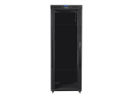 Serverikapp Lanberg FF01-8842-12BL, 42U, 19-tolline, klaasukse ja LCD-ga