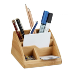 Kirjutusvahendite organiseerija 8,7x12,7x15,5 cm, helepruuni v&auml;rvi