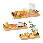 3 kandiku komplekt, helepruun/must