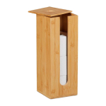 Tualettpaberihoidik Relaxdays 10050610.0, 4 rulli, 15 &times; 40,5 &times; 15 cm