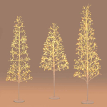 Valgustatud kasepuu, 240 LED-valgusdioodi, &Oslash; 21 &times; 150 cm