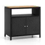 V&auml;listingimuste hoiukapp, 2 uksega, 90,17 &times; 86,36 &times; 53,34 cm