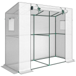 Kasvuhoone Outsunny 200x76x170cm., valge