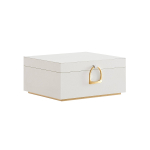 Ehtekarp 20.5x24x11cm., valge/beež