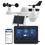 WiFi-ilmajaam 7-tollise TFT-ekraaniga ja traadita anduriga
