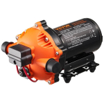 12V membraanveepump, 5 GPM, 5 kambrit, r&otilde;hul&uuml;litiga