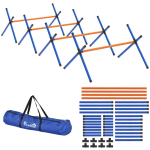 Koerte agility-komplekt, 4-osaline, 87 &times; 56 &times; 41 cm