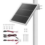 P&auml;ikesepatarei laadija VEVOR, 20 W 12 V, 521 &times; 370 &times; 215 mm
