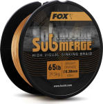 &Otilde;ngen&ouml;&ouml;r Fox Submerge oranž uppuv Braid, 600 m, 0,38 mm, 65 lb, 29,5 kg