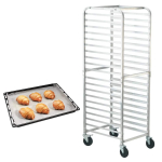 Alumiiniumist muffinite k&uuml;psetusrest, 20 tasandit, 66x51,8x177,8 cm