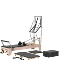 Puidust pilatese reformer koduseks treeninguks, topelttakistusega, kuni 180 kg