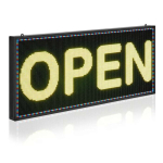 Programmeeritav P6 LED-m&auml;rk, t&auml;isv&auml;rviline, painduv, 40x18 tolli