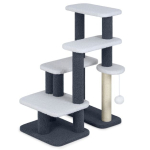 Kassitrepp-kraapimispuu, 2-in-1, 62,23 &times; 40,64 &times; 76,2 cm