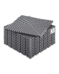 Hall PP drenaažimatt, 12x12 tolli, 12 tk.