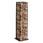 Pulberv&auml;rvitud terasest k&uuml;ttepuude riiul, 33 &times; 32 &times; 112 cm, kandev&otilde;ime 45 kg