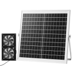 Ventilaator VEVOR 15W-XC12025X12Z, 2 ventilaatorit, 390 &times; 95 &times; 370 mm