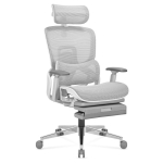 Ergonoomiline kontoritool Mark Adler Expert 9.3, Hall, 60 &times; 76 &times; 46 cm